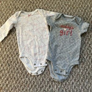 Daddy’s girl onesies